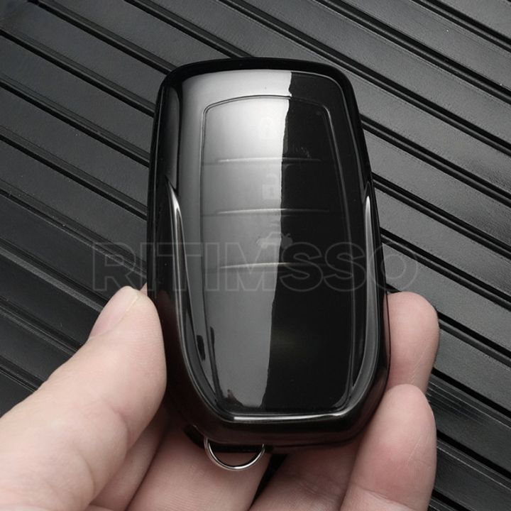 Soft Tpu Car Remote Key Case Cover For Toyota RAV4 Crown Hilux Fortuner