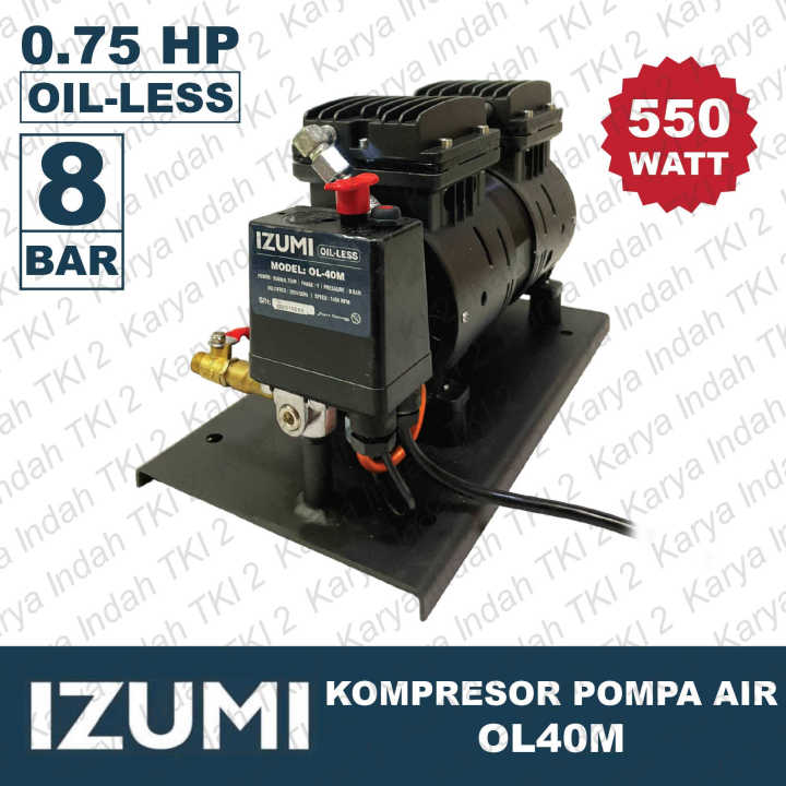 Mesin Pompa Air Kompresor Izumi Ol M Water Pump Compressor Pk Ol