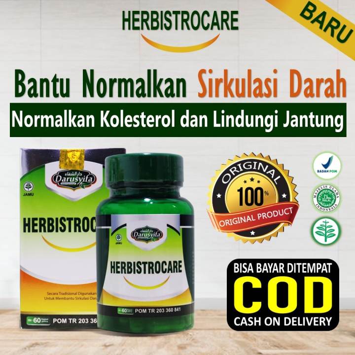 HERBISTROCARE Obat Jantung Koroner Jantung Bengkak Herbal Stroke