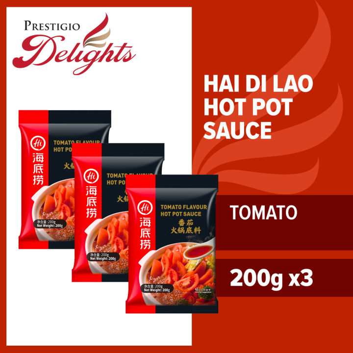 Hai Di Lao Hot Pot Soup Base Sauce Bundle of 3 海底捞火锅底料 Lazada Singapore