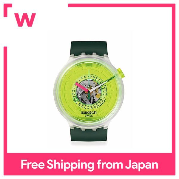 Swatch Watch SWATCH BLINDED BY NEON SB05K400 Green Lazada