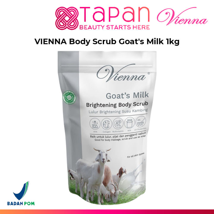 Vienna Body Scrub Goat S Milk Kg Lazada Indonesia