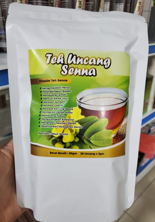 TEH SENNA ORIGINAL 100 TEH DAUN SANNA DAUN SENNA TEA SLIMMING