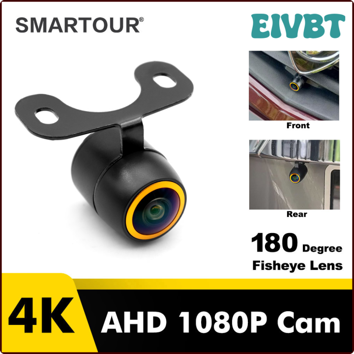 EIVBT FishEye Car Reverse Camera AHD Parking IP68 Waterproof Night