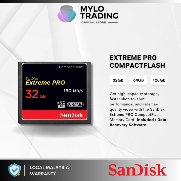 Sandisk Extreme Pro Compact Flash Mb S Cf Card Gb Gb Gb