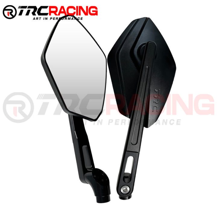 TRC Racing CNC Side Mirror Stem Mount Motorcycle Adjustable Universal