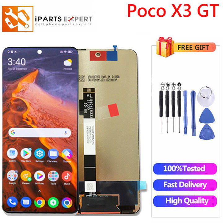 Ipartsexpert Original Lcd For Xiaomi Poco X Gt G Ag Lcd Frame