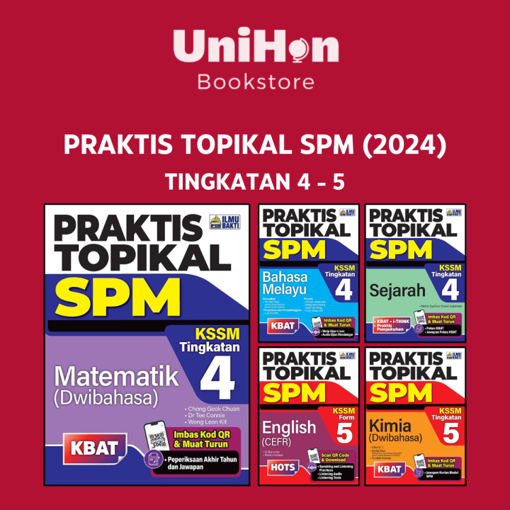 Unihon Ilmu Bakti Praktis Topikal Spm Tingkatan Tingkatan Kssm