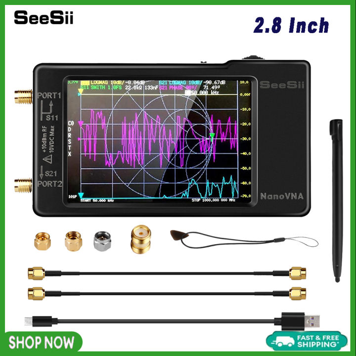 Seesii Nanovna H Vector Network Analyzer Upgraded Hw Khz Ghz Mf