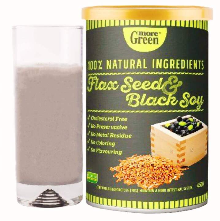 More Green Flaxseed Black Soy 500g Lazada