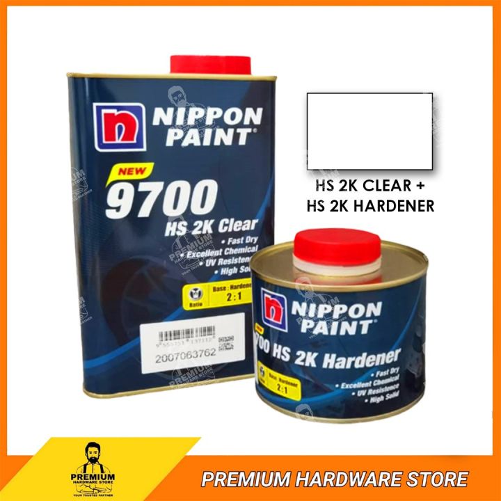 NIPPON PAINT 9700 High Solid 2K Clear 2 1 Hardener Automotive Top