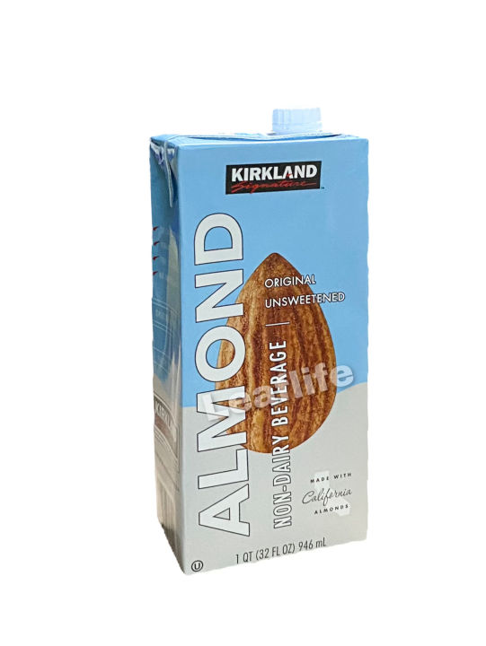 Kirkland ORIGINAL Unsweetened Almond Milk 946 Ml Lazada PH