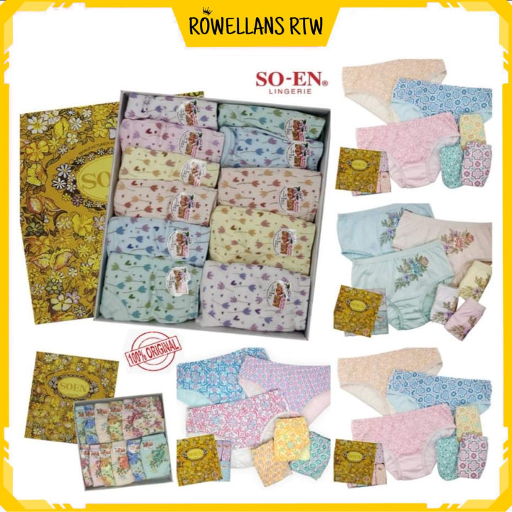 Original 12pcs SOEN Panty Bikini Style BCI Adult Available All Size