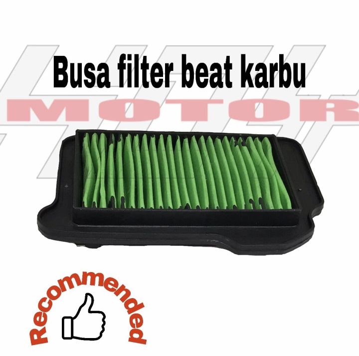 Busa Filter Saringan Udara Filter Assy Air Cleaner Beat Karbu Lazada