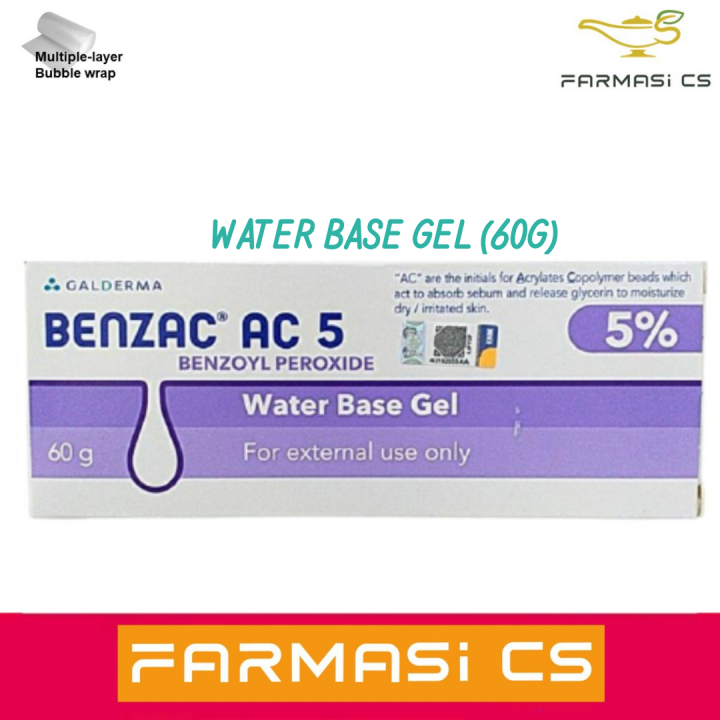 Benzac Ac Benzoyl Peroxide Water Base Gel G Galderma