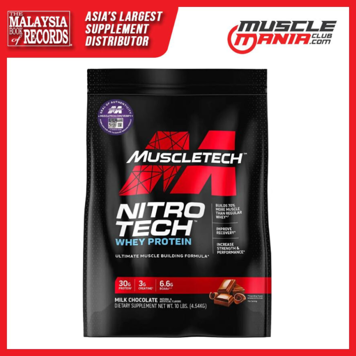 MuscleTech Nitro Tech Performance Series 10 Lbs Lazada