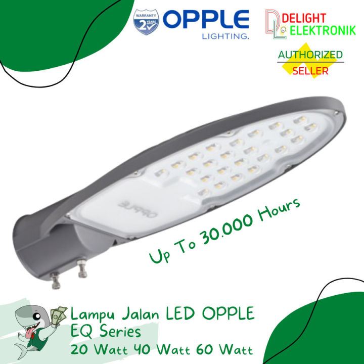 Lampu Jalan Pju Led Opple Eq W Watt Lazada Indonesia