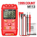 M113 Mini Digital Multimeter AC DC Voltage Meter 1999 Counts Multimetro