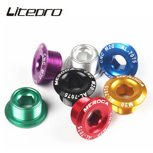 Litepro Hollowtech Crank Cover M18 M19 M20 Screws Aluminum Alloy MTB