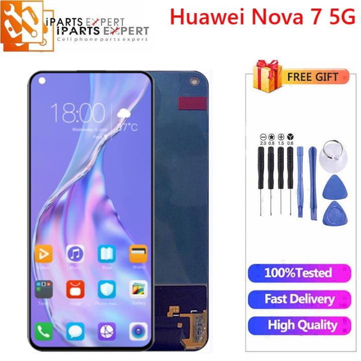 IPARTSEXPERT 6 53 Original LCD For Huawei Nova 7 5G Display Touch