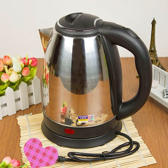 Teko Listrik 2 L Pemanas Air Kettle Electric Kapasitas 2 Liter