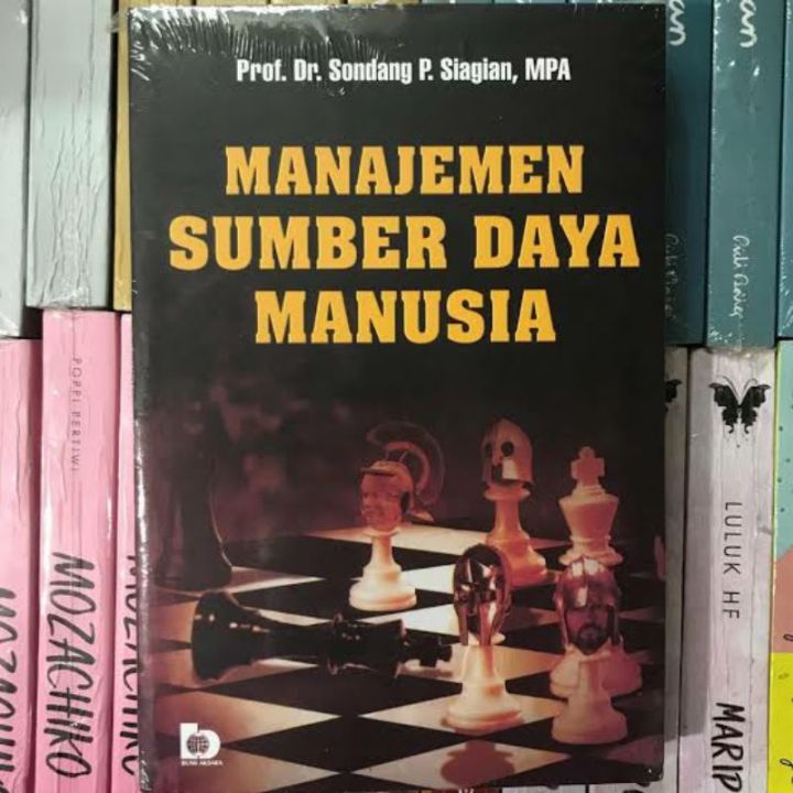 Buku Manajemen Sumber Daya Manusia Sondang Siagian Lazada Indonesia