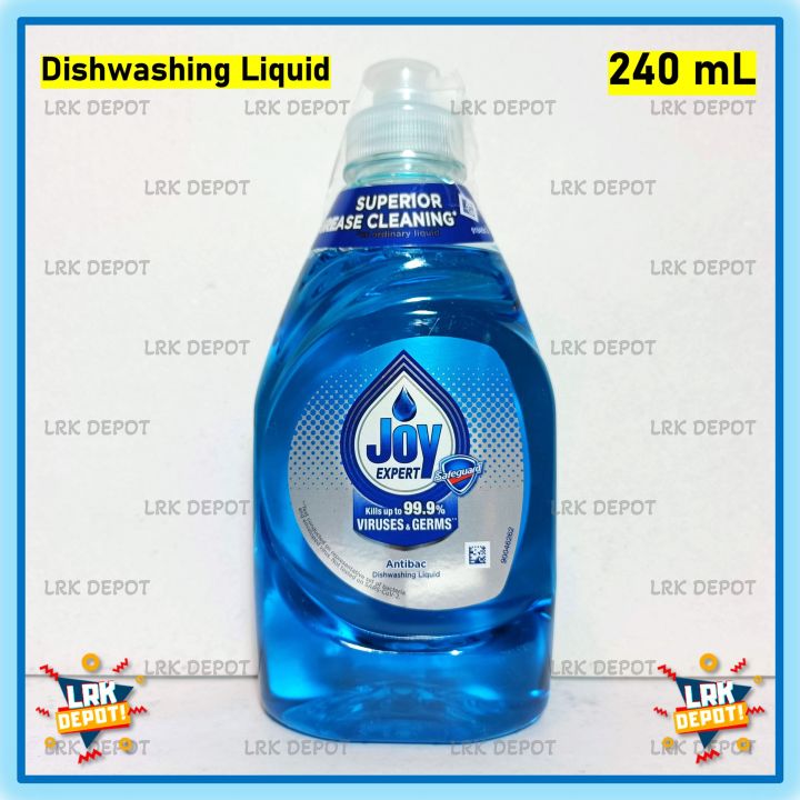 JOY Expert Antibac DISHWASHING LIQUID SOAP Powered With Safeguard 240