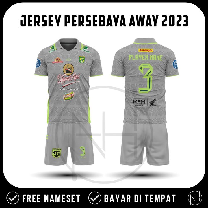 Jersey Persebaya Away 2023 2024 Premium Terbaru Gratis Nama Dan Nomor