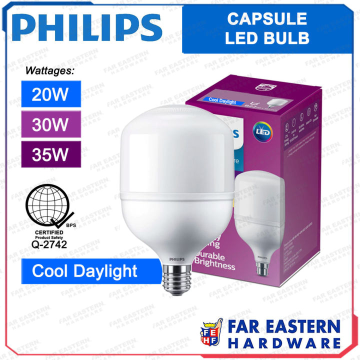 Philips Capsule Led Light Bulb Cool Daylight True Force Core W W