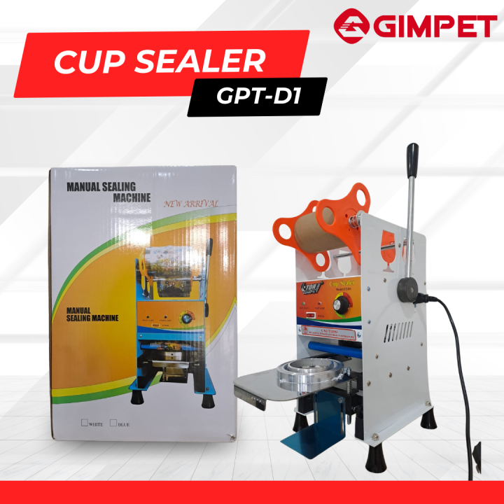 ETON Mesin Cup Sealer Mesin Press Gelas Plastik Alat Penutup Minuman