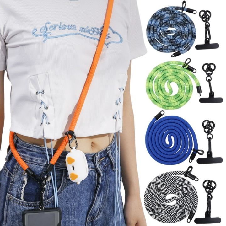 Mobile Phone Lanyard Hanging Neck Strap Thick Anti Lost Adjustable