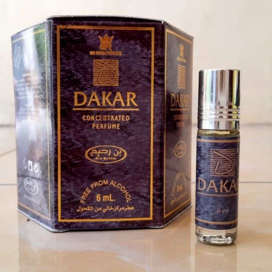 Minyak Wangi Dakar Parfum Bin Rohim Kemasan 6ml Roll On Non Alkohol