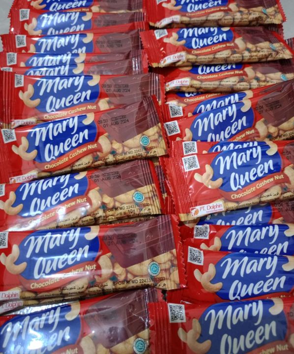 Coklat Mary Queen Kacang Mede Halal Lazada Indonesia