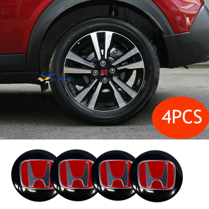 Xuming Pcs Set Car Modified Wheel Rim Center Cap Sticker Auto Tire