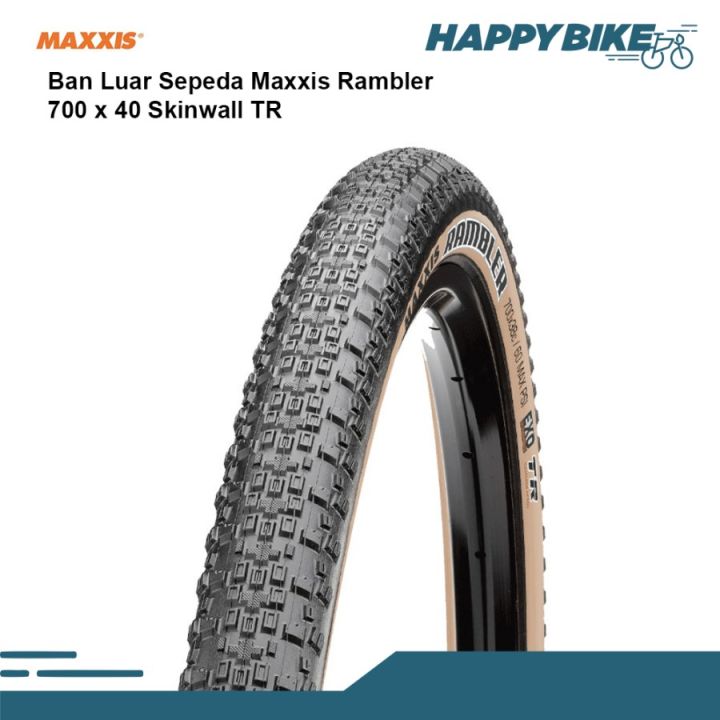 Maxxis Ban Luar Rambler 700 X 40 Skinwall TR Lazada Indonesia