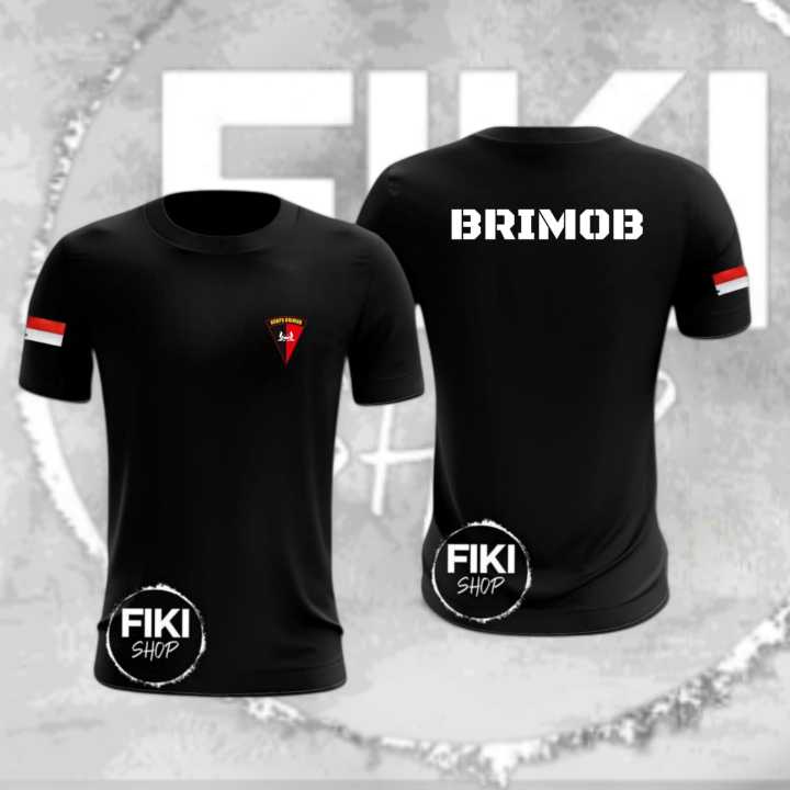 Kaos Jersey Olahraga Brimob New Kaos Jersey Olahraga Bahan Dryfit