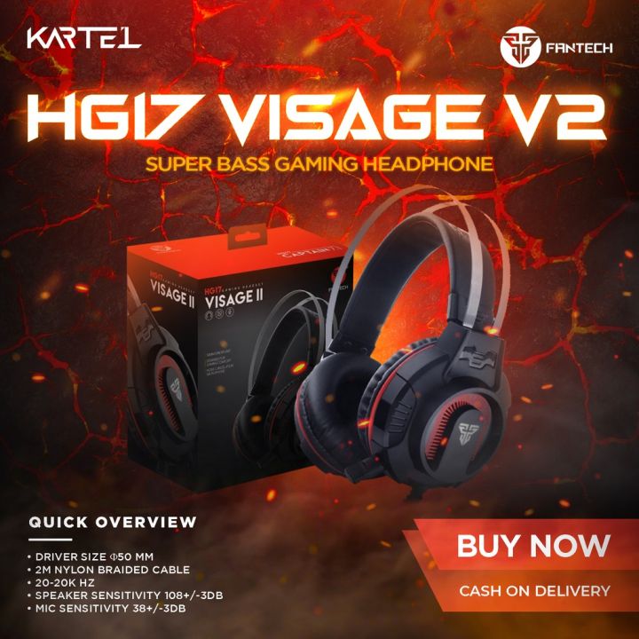 Fantech Hg Visage V Rgb Super Bass Gaming Headphone Lazada Ph