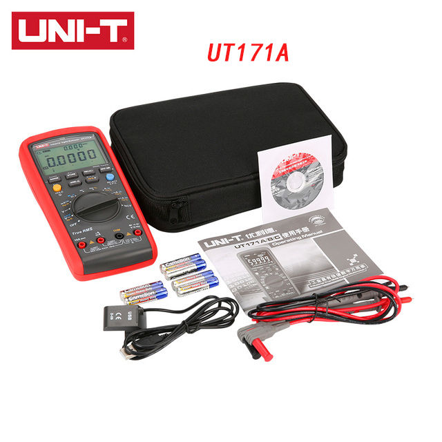 UNI T UT171A UT171B UT171C Industrial True RMS Digital Multimeter VFC