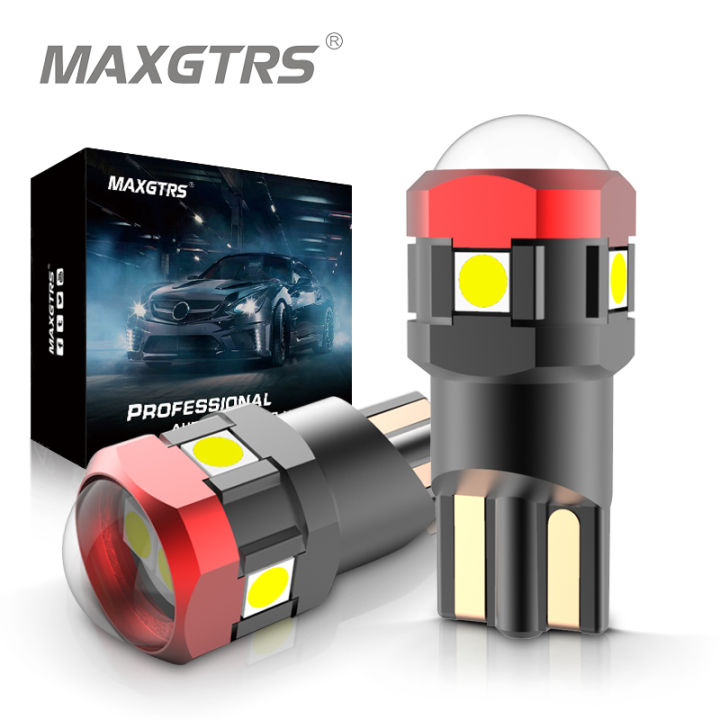 MAXGTRS 2x T10 W5W LED Bulb 3030 SMD 168 194 Car Accessories Clearance