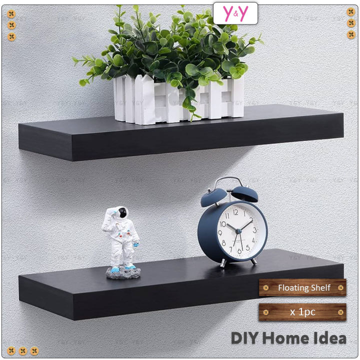 Y Y Eco Floating Wall Shelf Minimalist Wall Shelve Wall Mounted