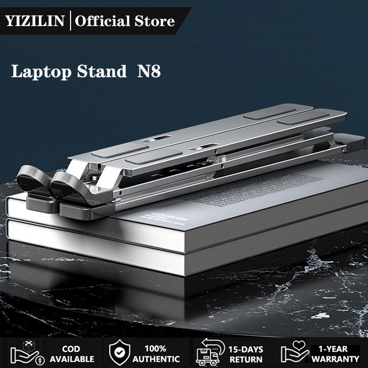 Yizilin Laptop Holder N8 Stand Portable Adjustable Folding Desktop