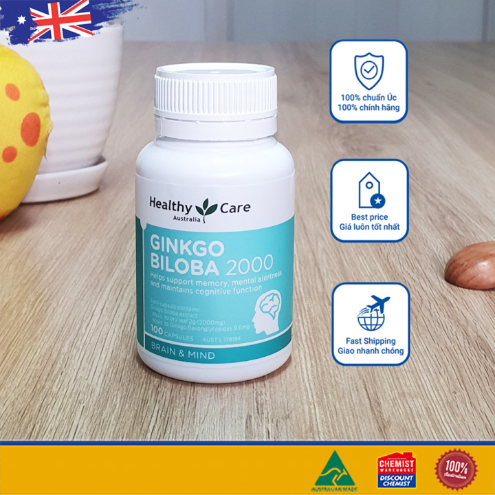 B N O C Healthy Care Ginkgo Biloba Mg Vi N Lazada Vn