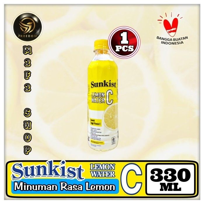 Sunkist Lemon Water C Isotonik Botol Pet Ml Kemasan Satuan