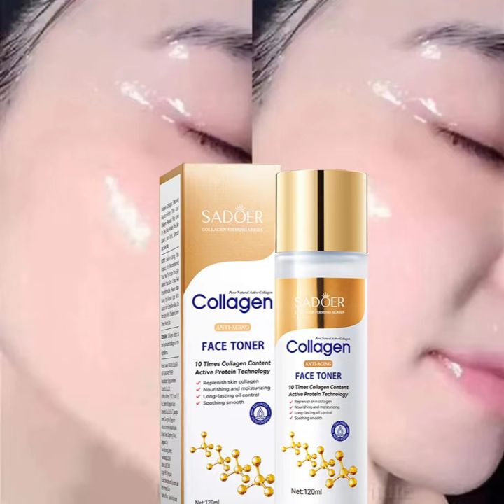 SADOER Whitening Collagen Face Toner Memberikan Hasil Yang Sangat