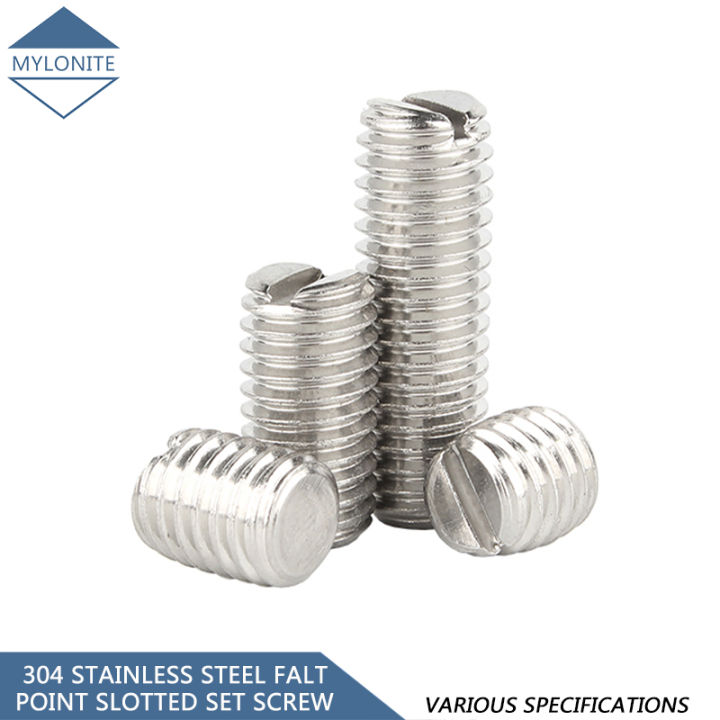 M M M M M M M M M Stainless Steel Slotted Set Screw M M