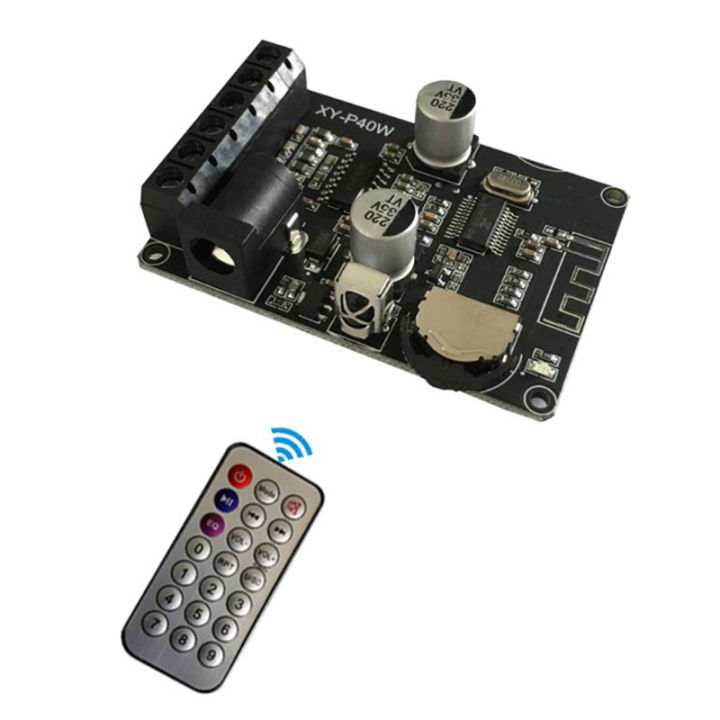 12V 24V High Power Digital Audio Amplifier Module With Remote XY P40W