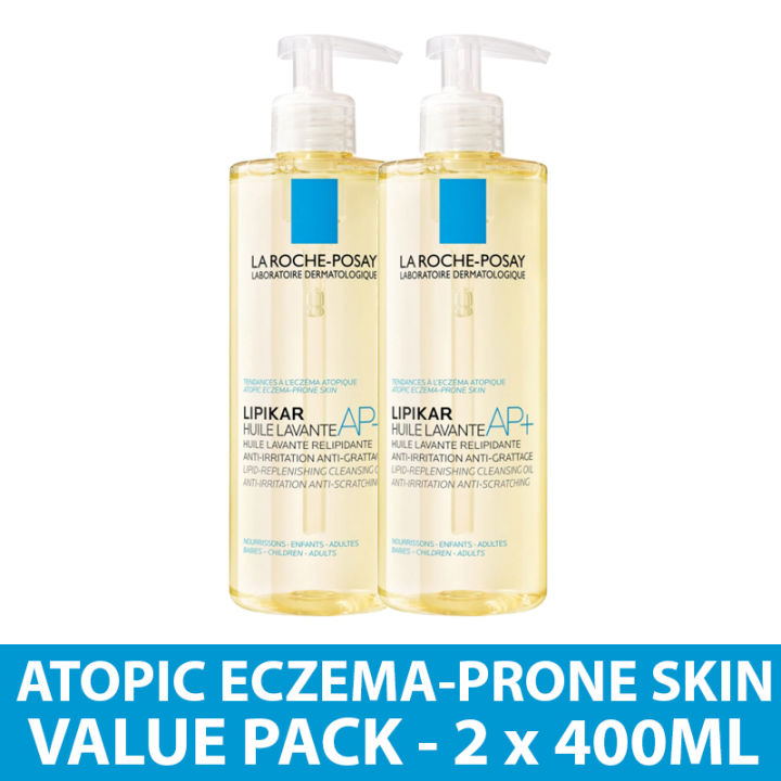 VALUE PACK La Roche Posay Lipikar Huile AP Lipid Replenishing