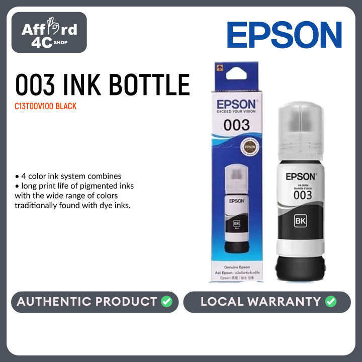 Epson Genuine Ink Bottle Lazada Ph