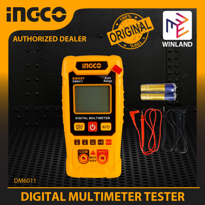 Ingco By Winland Digital Multimeter Tester Multi Tester For Electrical