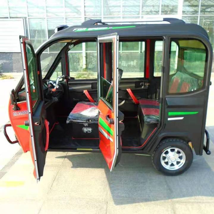 Fully Enclosed Electric Tricycle Can Be Used For Adults Women And The